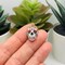 Enamel Sugar Skull Dia De Los Muertos Day or the Dead Charms, 22x12mm